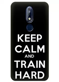 Чехол для Nokia 7.1 Plus - Train Hard