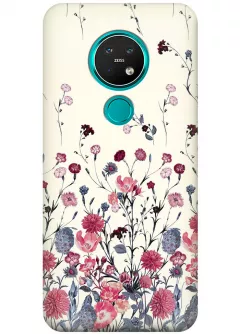 Чехол для Nokia 7.2 - Wildflowers