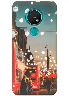 Чехол для Nokia 7.2 - Вечерний Лондон