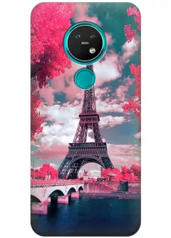Чехол для Nokia 7.2 - Весенний Париж
