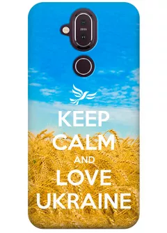 Чехол для Nokia 8.1 - Love Ukraine