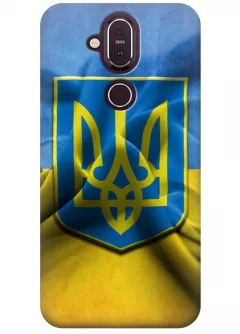 Чехол для Nokia 8.1 - Герб Украины
