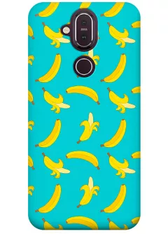 Чехол для Nokia 8.1 - Бананы