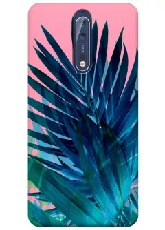 Чехол для Nokia 8 - Пальмовые листья