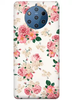Чехол для Nokia 9 PureView - Букеты цветов