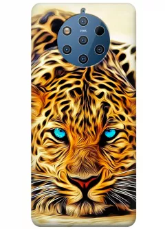 Чехол для Nokia 9 PureView - Леопард