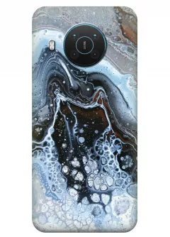 Чехол для Nokia X20 - Синий опал