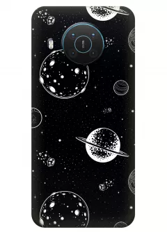 Чехол для Nokia X20 - Галактика
