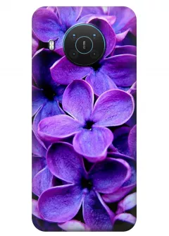 Чехол для Nokia X20 - Сирень