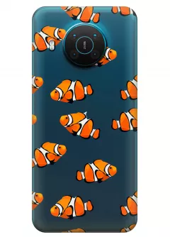 Чехол для Nokia X20 - Рыбки