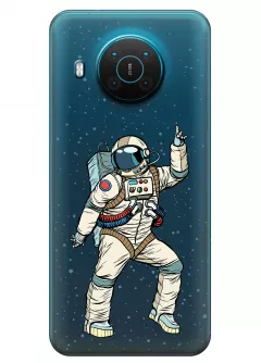 Чехол для Nokia X20 - Космонавт с проблемой