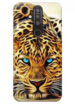 Чехол для Nokia X71 - Леопард