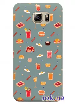 Чехол для Galaxy Note 5 -  Fast food
