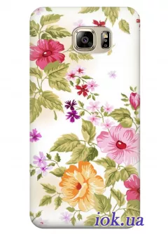 Чехол для Galaxy Note 5 - Красивые цветы