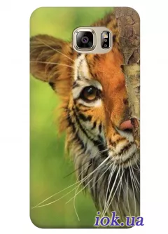 Чехол для Galaxy Note 5 - Любопытный тигр