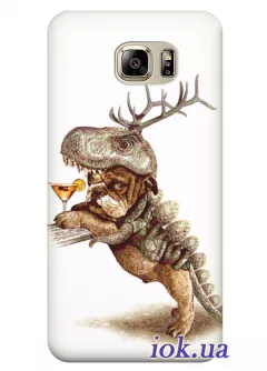Чехол для Galaxy Note 5 - Пес и виски