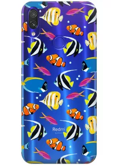 Чехол для Xiaomi Redmi Note 7S - Bright fish
