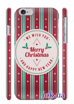 Чехол для iPhone 6 Plus - Рождественские пожелания 