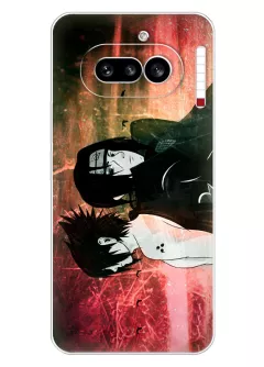 Чехол "Наруто Итачи и Саске" для Nothing Phone 4A из силикона