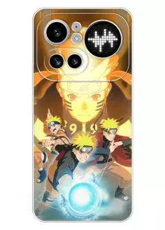 Nothing Phone 4A Pro чехол с аниме картинкой силиконовый - Атака Наруто