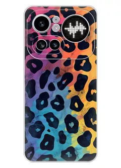 Nothing Phone 4A Pro силиконовый чехол c зверинным паттерном - Дизайн 9