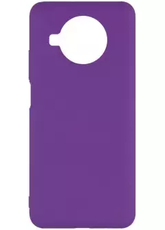 Чехол Silicone Cover Full without Logo (A) для Xiaomi Mi 10T Lite || Xiaomi Redmi Note 9 Pro 5G, Фиолетовый / Purple