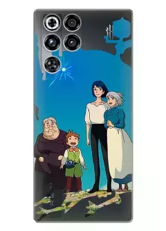 Nubia RedMagic 11 Pro Plus аниме чехол из прозрачного силикона - Ходячий замок персонажи