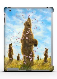Чехол с медведями для iPad 2/3/4