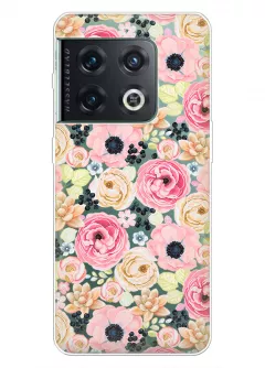 Чехол для OnePlus 10 Pro с принтом - Цветочный букет