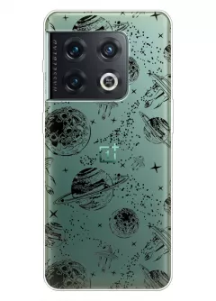 Космический чехол для OnePlus 10 Pro с рисунком космоса