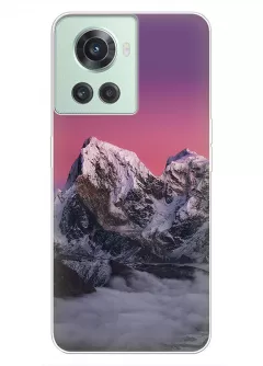 Чехол для OnePlus 10R из качественного силикона - Чарующие горы