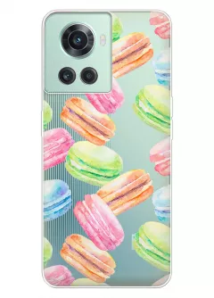 Чехол для OnePlus 10R с принтом - Французские печенья