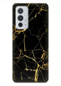Необыкновыенный чехол для телефона OnePlus 9RT 5G - Золотой мрамор