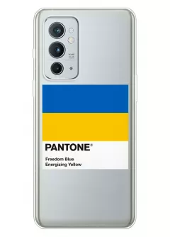 Чехол для OnePlus 9RT 5G с пантоном Украины - Pantone Ukraine