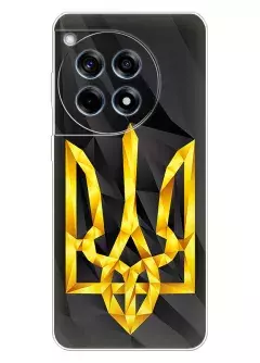 Чехол на OnePlus Ace 3 с геометрическим гербом Украины