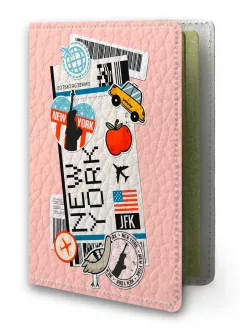 Обложка для паспорта - Нью-Йорк (New York) 