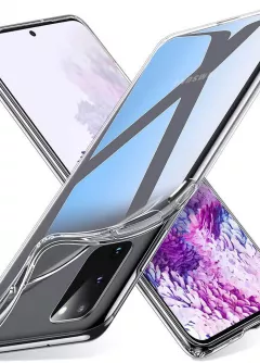 TPU чехол Epic Transparent 1,0mm для Samsung Galaxy S20, Бесцветный (прозрачный)