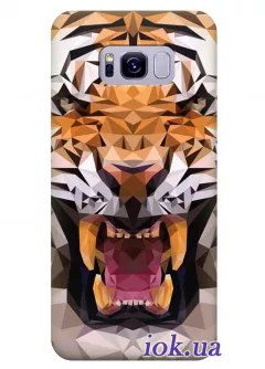 Чехол для Galaxy S8 Plus - Яростный тигр