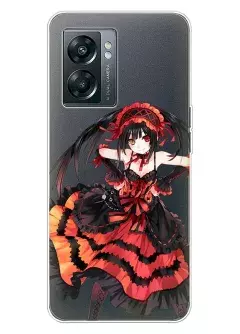 OnePlus Nord N300 аниме чехол из прозрачного силикона - Date A Live Куруми Токисаки