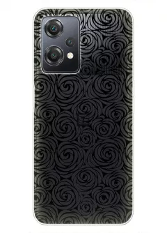 Уникальный чехол для OnePlus Nord CE 2 Lite 5G с черными узорами