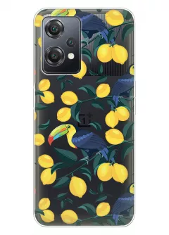 Радостный чехол для OnePlus Nord CE 2 Lite 5G с принтом - Туканы и лимоны