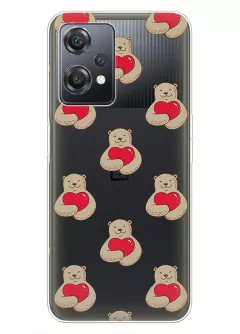 Чехол для OnePlus Nord CE 2 Lite 5G с принтом - Влюбленные медведи
