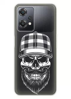 Чехол для OnePlus Nord CE 2 Lite 5G с принтом - Бородатый череп