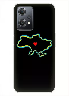 Чехол на OnePlus Nord CE 2 Lite 5G для патриотов Украины - Love Ukraine