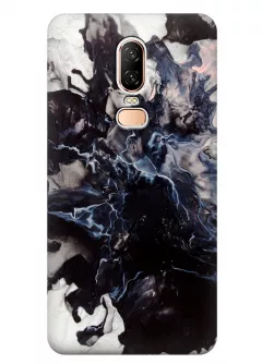 Чехол для OnePlus 6 - Взрыв мрамора