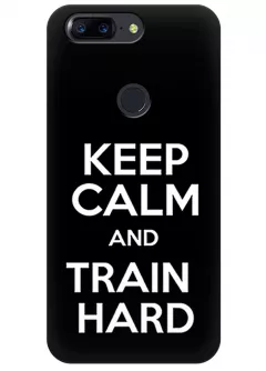 Чехол для OnePlus 5T - Train Hard