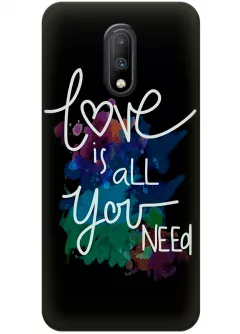 Чехол для OnePlus 7 - I need Love