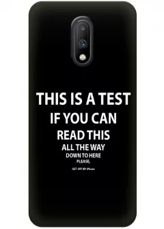 Чехол для OnePlus 7 - Тест