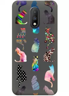 Чехол для OnePlus 7 - Котики