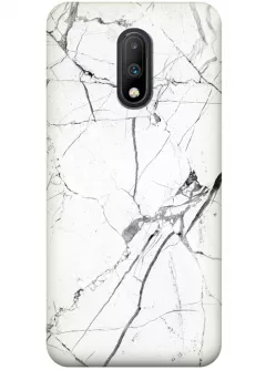 Чехол для OnePlus 7 - White marble